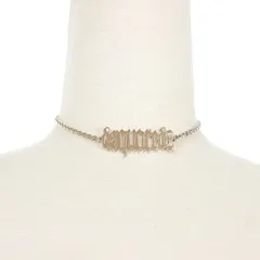 ディースクエアード DSQUARED2 23AW Gothic Dsquared2 チョーカー ネックレス アクセサリー UNI シルバー 銀 S82NE0242 国内正規のサムネイル