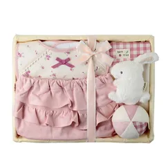 Lulu lullaby ルルララバイ お祝いスタイパンツセット カゴM 9937-0550-PI(出産祝い ギフト 女の子 プレゼント かわいい おしゃれ 洋服 キャミ パンツ フリル レース ピンク)