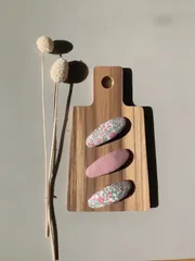 リバティ LIBERTY パッチンピン　オーバル5cmサイズ