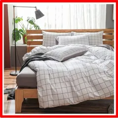 【送料無料 】ホワイト_シングル・3点セット NSNLGSGC 布団カバー 3点セット シングル 布団かばー ベットカバー ベッド用 single 白 ホワイト