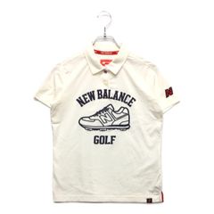 中古 レディース ニューバランスゴルフ New Balance golf 半袖ポロシャツ 1(M) 白  ホワイト