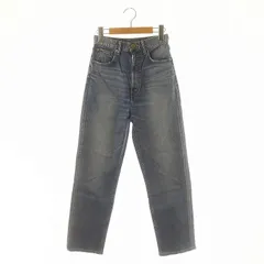 ブラック バイ マウジー BLACK by moussy DRIP bd light blue Denim デニムパンツ テーパード ストレッチ 23 青 ブルー /HK ■OS