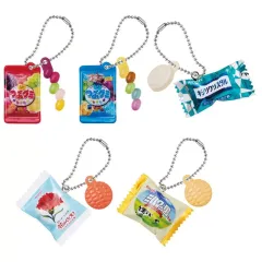 【中古】キーホルダー 全5種セット 「春日井製菓 ミニチュアチャーム」