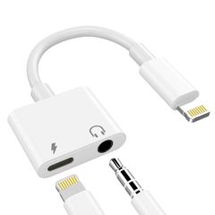 【超人気】TOMPOL iPhone イヤホン変換アダプタ 【MFi認証品 純正チップ】 Lightning 3.5mm イヤホンジャック 変換 2in1 充電 イヤホン 同時 二股ケーブル 急速充電 HiFi音質 iPhone14/13/12/11/X/8/