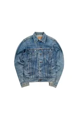 80‘s Made in USA Levi‘s denim jacket リーバイス デニムジャケット ジージャン サイズ36L 71506-0216 ボタン裏刻印521 ヴィンテージ