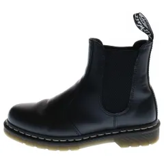 Dr.Martens (ドクターマーチン) ホワイトステッチ チェルシーブーツ ブラック US9/27cm 2976WS