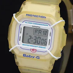 保/箱付 稼動 良品 カシオ ベビージー BGD-525 QZ デジタル文字盤 イエロー レディース腕時計 OGH 2000000 NSK
