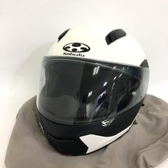 OGK KABUTO RYUKI システムヘルメット 除菌消臭済 ホワイトメタリック XLサイズ オートバイ ツーリング ライディング バイカー バイク用品 オージーケーカブト  ◇TA2468