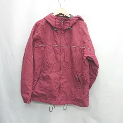 ◇ ⊇ POINT SQUAREポイントスクエア スキーウエア 長袖 スキーウエアー上 サイズL レッド系 メンズレディース E  【1505130002065】