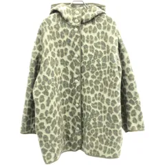 STELLA McCARTNEY ステラ マッカートニー レオパード フーデッドコート  グレーのサムネイル
