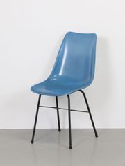 Hermanmiller イームズ サイドシェルチェア ダルブルー 1987年製