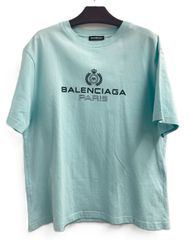 E*7様 Balenciaga ターコイズ Tシャツ XS BALENCIAGA Tシャツ XSサイズ ターコイズブルー - メルカリ