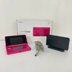 ニンテンドー3DS - (本体)ニンテンドー3DS グロスピンク(CTR-S-PDBA) 任天堂 任天堂 『中古即納』{3DS} (本体) ニンテンドー3DS グロスピンク