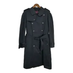 90年代 BARACUTA バラクータ トレンチコート ネイビー (メンズ 40) 中古 古着 S7839