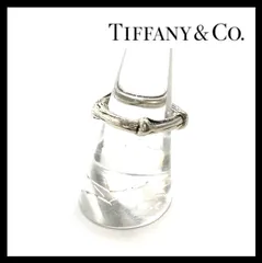 ★SALE★【ティファニー】バンブー　ボーン　骨　リング　１０号　2436 ○SALE☆【ティファニー】バンブー ボーン 骨 リング 10号