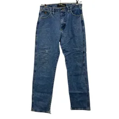 Wrangler デニムパンツ W33 ブルー ラングラー ジップアップ ジーンズ アメカジ カジュアル 古着卸 アメリカ仕入 2506-1177