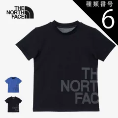 種類6：SO/150 ザ・ノース・フェイス tシャツ キッズ 半袖 男の子 女の子 UVカット THE NORTH FACE NTJ32471 S/S ショートスリーブエンジニアードビッグロゴクルー 部活 スポーツ 運動 ブラック ブルー 130cm / 14