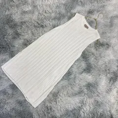 【H&M】 エイチアンドエム  ミニワンピース【USA M】エレガント 上品  レディース  白系  ホワイト【送料無料】