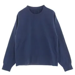 VISVIM ビズビム 0124205010006 COURT SWEAT L/S カシミヤ混 スウェット トレーナー ネイビー系 1【極上美品】【中古】のサムネイル