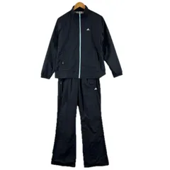 美品 adidas アディダス ブランドロゴ 秋冬 AW セットアップ ポリエステル/ポリエステル ネイビー レディース 38【古着】【中古】【送料無料】
