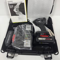 未使用品　展示品　パナソニック 充電インパクト EZ75A7 デュアル (14.4V/18V対応) 小型全長118ｍｍ 14.4V4.2Ah電池パック×2個・充電器・ケース付 インパクトドライバー EZ75A7LS2F-B