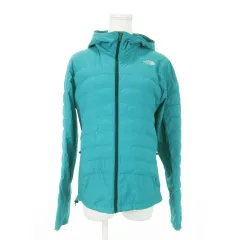 ザノースフェイス THE NORTH FACE ハイブリッドレッドランフーディ 中綿 ジップアップ ロゴ アウトドア L 緑 エメラルドグリーン NYW81774 /MN6 ■GY19