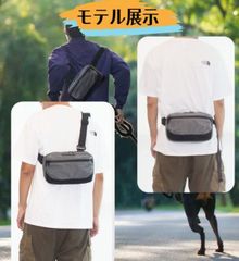 3WAY多機能 ショルダーバッグ ウエストバッグ ボディバッグバッグ 軽量 ワンショルダー メンズ レディース ユニセックス 斜めがけ 肩掛け ナイロン 撥水 お出かけ アウトドア 旅行 ミニ パック 犬散歩 プレゼント 送料無料