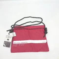 ◇ Θ◎●未使用●Φ KiU キウ ショルダーポーチ レッド メンズ レディース E  【1502030031089】