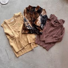 子供服 3点セット販売 80〜90サイズ ベビー服  ニットベスト