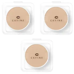 【新着商品】CEFINE セフィーヌ シルクウェットパウダー ファンデーション パウダーファンデーション レフィル カバー力 シルク肌 (OC120 3個セット)