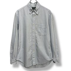 OLD Gitman Bros. "Vintage" Oxford B/D Stripe Shirt Made in USA ギットマンブラザーズ vintage ヴィンテージ ストライプシャツ ボタンダウンシャツ オックスフォードシャツ 3点留