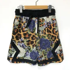 NIKE JORDAN Dri-FIT ダイアモンド ショートパンツ 美品 ハーフパンツ 総柄 短パン カジュアル メンズ Mサイズ ナイキ ボトムス A13734◆