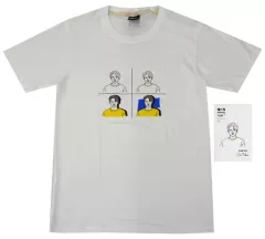 【中古】衣類 ウィン(メータウィン・オーパッイアムカジョーン) ポートレートアートシリーズTシャツ ホワイト Lサイズ