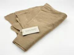 【未使用品】SILVANA MANETTI シルク混大判ストール ベージュ お値引き交渉大歓迎】未使用 SILVANA MANETTI シルヴァナ・マネッティ