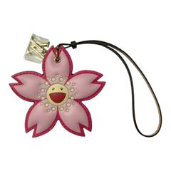 2025 LOUIS VUITTON x TAKASHI MURAKAMI bag charm Cherry blossom【M02475】 ルイ・ヴィトン 村上隆 バッグチャーム･チェリーブロッサム