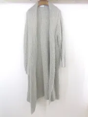◇ EGOIST 長袖 ニット セーター グレー レディース E  【1303140021997】