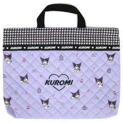 クロミ キルティングレッスンバッグ 手さげバッグ 稽古バッグ 入園 入学 通園 通塾 通学 子供 子ども キッズ キャラクター サンリオ sanrio 