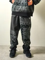 RVCA ルーカ スウェット パンツ メンズ レディース 裏起毛 おしゃれ かわいい ゆったり ブランド ロゴ刺繍  撥水性 ウィンドプルーフ ダンス カジュアル BE04-B707