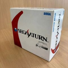 【EL5】セガサターン 本体 箱付き 通電確認のみ ジャンク FJ9783