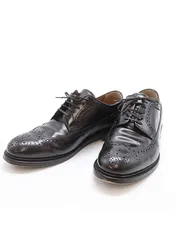 Brooks Brothers ブルックス ブラザーズ メダリオンレザーシューズ ブラウン 9 1/2Eのサムネイル