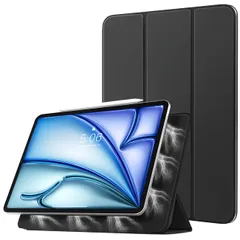 新着商品 TiMOVO iPad Air 11インチ ケース M3/M2 (2025/2024) iPad Air 第5世代/第4世代 ケース 10.9インチ(2022/2020) マグネットス吸着式 iPadair7/air6/air5/air4 カバー T