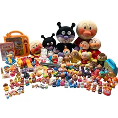 ★  アンパンマン あんぱんまん グッズまとめ ぬいぐるみ フィギュア おもちゃ ドキンちゃん ばいきんまん だだんだん 他 現状品 6.45kg