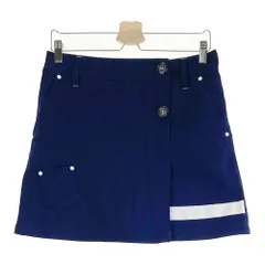 サイズ：L FILA GOLF フィラゴルフ  インナー付 ストレッチスカート 裏起毛  ネイビー系 [240101403230]# ゴルフウェア レディース ストスト