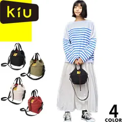 kiu キウ バッグ ショルダーバッグ ハンドバッグ 巾着バッグ パデッドポケッタフルミニバッグ K384 レディース メンズ 2025年秋冬新作 2way 撥水 アウトドア キルティング 斜めがけ ブランド 黒 ブラック カーキ アイボリー テラコッタ