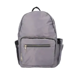 ☆ グレー ☆ 高性能マザーズバッグ マザーズバッグ リュック マザーズバック マザーズリュック リュックサック バックパック ママバッグ ディバック 大容量 多機能 おしゃれ オシャレ 背面ファスナー かわいい シンプル 保温 保冷 ドリンクホルダー