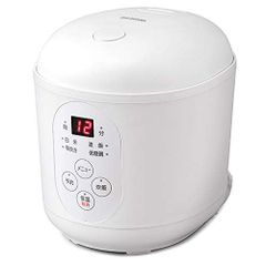 アイリスオーヤマ 炊飯器 0.5合~1.5合 ひとり暮らし用 ホワイト