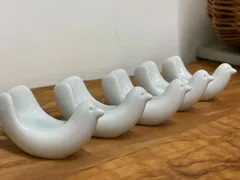 白山陶器　とり型箸置き　5客セット 波佐見焼　日本製