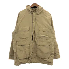 90年代 USA製 WOOLRICH ウールリッチ ウール マウンテンパーカー ベージュ (メンズ XL) 中古 古着 Q5205