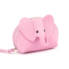 ☆ ライトピンク ☆ コインケース 小銭入れ ミニ財布 ポーチ かわいい bjkoinc130 コインケース キーケース 財布 お財布 ポーチ ミニ財布 ミニ 本革 レザー ウォレット 小物入れ レディース 動物 大人 子供 かわいい 高見え 上質