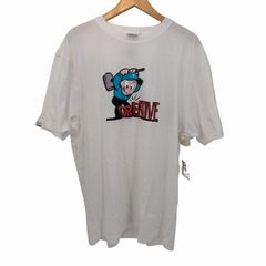 【完売品】CREATIVE DRUG STORE Tシャツ Lサイズ BlackEyePatch×Creative Drug Store プリントTシャツ ホワイト